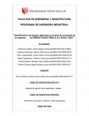 Identificación de riesgos laborales en el área de envasado de la empresa Altamar Foods Peru S.A.C Paita -2023