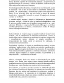 El respeto