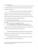 Políticas de reclutamiento