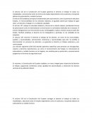 Artículo de la Constitución del Ecuador