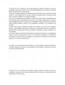 Artículo de la Constitución del Ecuador