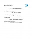 Los pobres son mis amigos