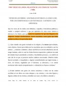 Vicios de los indios.- Los frailes estudian la lengua del país. sus enseñanzas a los naturales