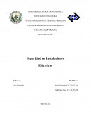 Seguridad instalaciones elèctricas