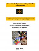 Configuración Educación Especial Integral Para Adolecentes Y Jóvenes Con Discapacidad