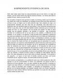 Sorprendente evidencia de Dios