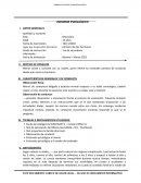 Infome psicológico: niño de 12 años