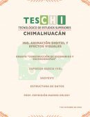 Construcción de escenarios y escenografias