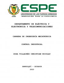 Deber Ejercicios Circuito de Control. Página 1