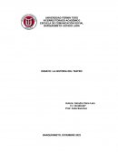 Ensayo historia del teatro