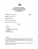 Programación Lineal Impacto Ambiental