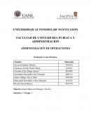 Administración de operaciones Evidencia 4 Caso Práctico