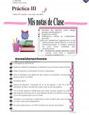 Práctica III: “El aula como escenario de las prácticas de enseñanza, de análisis y reflexión”