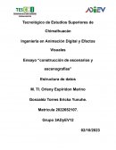 Ensayo “Construcción de escenarios y escenografías”