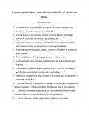 Proyectos educativos y vida cotidiana; la NEM y el cambio de época