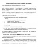 Programa analítico de la escuela primaria “Carlos Marx”