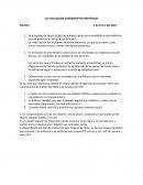 Evaluación fundamentos protésicos