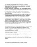 Los elementos fundamentales de la Milicia Bolivariana son los siguientes