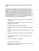 Cuáles son las políticas (estrategias, etc.) para enfrentar el desempleo en Panamá