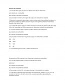 Ejercicios de combustión y prácticas