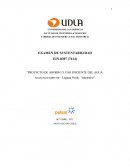 Proyecto de ahorro y uso eficiente del agua