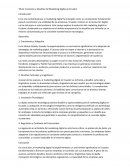 Evolución y Desafíos del Marketing Digital en Ecuador