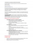 Descripción de una propuesta de Gestión del Conocimiento