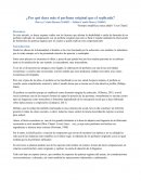 ¿Por qué dura más el perfume original que el replicado?