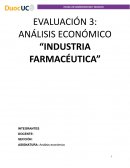 Análisis económico “Industria farmacéutica”