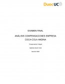 Análisis compensaciones empresa Coca-Cola Andina
