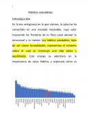Hábitos saludables
