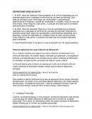 Definiciones básicas en CIF