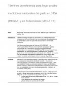 Mediciones Nacionales del Gasto en SIDA (MEGAS) y en Tuberculosis