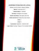 Actividad: Investigación de conceptos