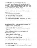 Caso Práctico Libro de Inventarios y Balances