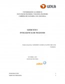 Ejercicio 1 inteligencia de negocios