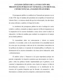 Presupuesto público en Venezuela