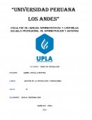 Gestion de la produccion y operaciones