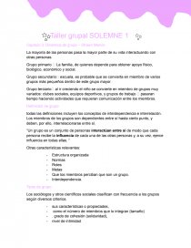 Taller grupal Solemne. Página 1