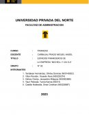 Estados financieros de la empresa “Michell y Cia S.A”