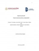 Tipos de reacciones químicas y estequiometria