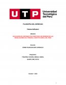 Aplicación del enfoque pos positivista de Dworkin en las resoluciones del tribunal constitucional del Perú