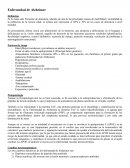 Enfermedad de Alzheimer