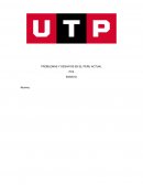 Problemas y desafios en el Perú actual