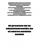 El proceso de la administración en el nuevo modelo social