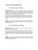 Gestión de marketing
