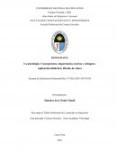 La psicología: Concepciones, importancia, teorías y enfoques