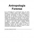 Antropología Forense