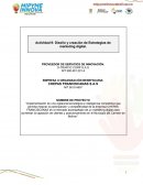 Actividad 9: Diseño y creación de Estrategias de marketing digital