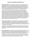 Teoria del compromiso organizacional